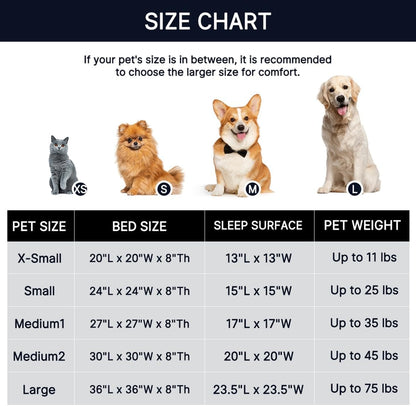 Calming Dog Bed & Cat Bed, Anti-Anxiety Donut Dog Cuddler Bed, Warming Cozy Soft Dog round Bed, Dog Cat Cushion Bed for Small Medium Dogs and Cats